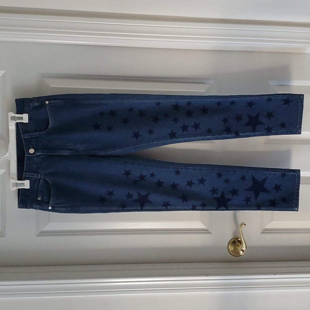 Stella Mccartney Stars Blue Jeans Size 24